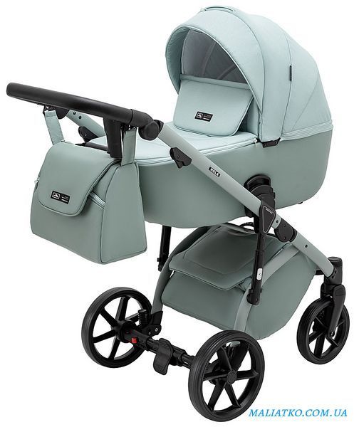 Коляска 2 в 1 Adamex Nola Natura 8 mint 1000681682 фото