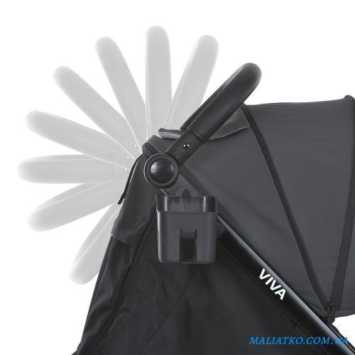 Коляска дитяча M 5723 VIVA Ash gray 290031 фото