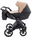 Коляска 2 в 1 Bair Kiwi Plus ECO BKP-18/15 капучино / черный 1000680897 фото 3