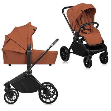 Універсальна коляска 2 в 1 Lionelo MIKA PLUS 2IN1 BROWN RUST 90902436 фото