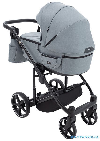 Коляска 2 в 1 Adamex Ziko Tip TK-60 тёмно-серый 1000680775 фото
