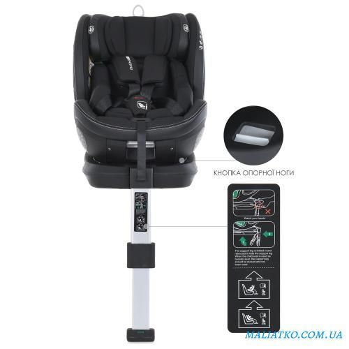Автокрісло дитяче ME 1109 i-BASE Jet Black 284720 фото