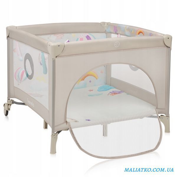Манеж Lionelo MILLE PLUS GREY BEIGE 109079136 фото