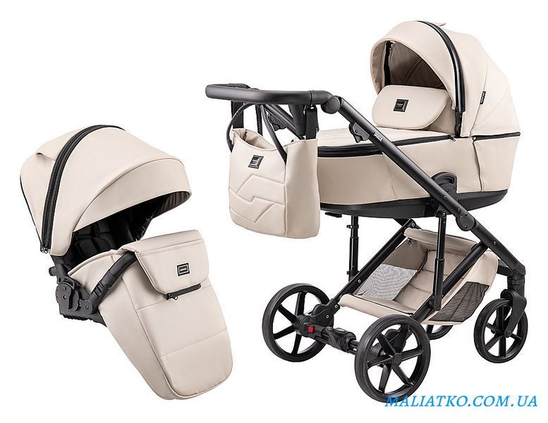Коляска 2 в 1 Adamex Dolce Eco SA-7 латте 1000681943 фото