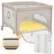 Манеж Lionelo MILLE PLUS GREY BEIGE 109079136 фото 2