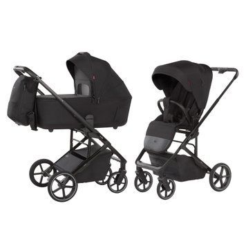 Коляска універсальна CARRELLO Alfa CRL-6522 (2in1) Rock Black /1/ 108912 фото