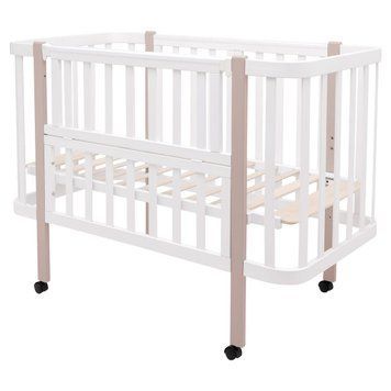 Кровать Babyroom Луна LU-1 белый / капучино 1000681886 фото