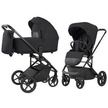 Коляска універсальна CARRELLO Alfa CRL-6522 (2in1) Rock Black /1/ 108912 фото