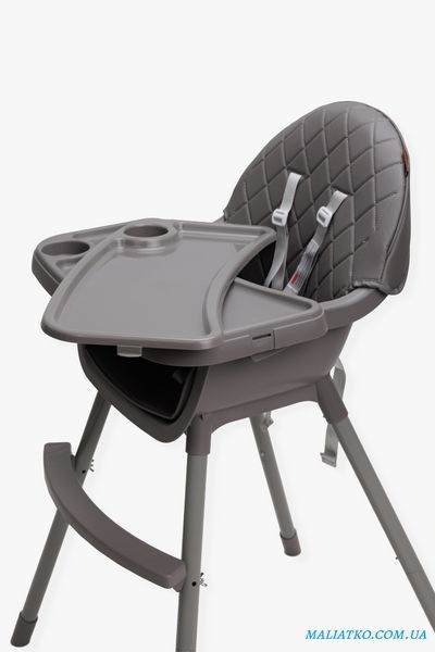 Стілець для годування дитини 2 в 1 VELANO Evo, grey sf58279 фото