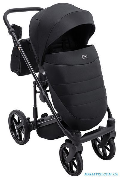 Коляска 2 в 1 Adamex Locco Lux TK-53 черный 1000681025 фото