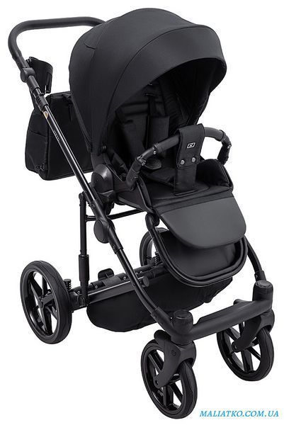 Коляска 2 в 1 Adamex Locco Lux TK-53 черный 1000681025 фото