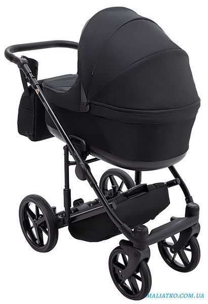 Коляска 2 в 1 Adamex Locco Lux TK-53 черный 1000681025 фото