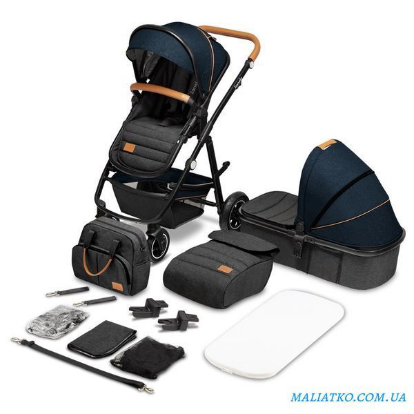 Універсальна коляска 2 в 1 Lionelo AMBER BLUE NAVY 31579252 фото