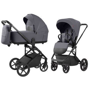 Коляска універсальна CARRELLO Alfa CRL-6522 (2in1) Fashion Grey /1/ 113157 фото