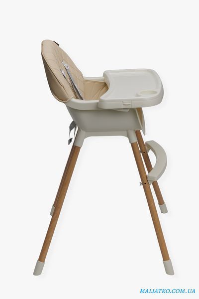 Стілець для годування дитини 2 в 1 VELANO Evo, beige sf58280 фото