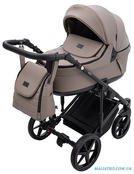 Коляска 2 в 1 Adamex Locco Eco SA-9 темный капучино 1000681030 фото