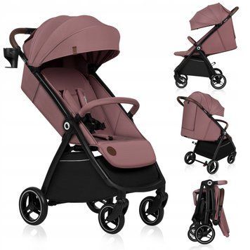 Прогулянкова коляска Lionelo INGRID PINK MUAVE 109350370 фото