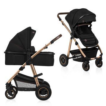 Універсальна коляска 2 в 1 Lionelo AMBER BLACK ONYX 82220063 фото