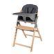 Стілець для годування Lionelo MEGAN GREY WOOD 123318685 фото