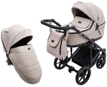 Коляска 2 в 1 Adamex Locco Eco SA-7 латте 1000681028 фото