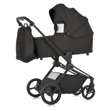 Коляска універсальна 2в1 ME 1091-1 PERSONA Total Black 310601 фото