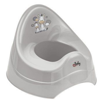 Горщик Maltex Zebra Chamber pot 6500_90 gray (сірий) 681217 фото