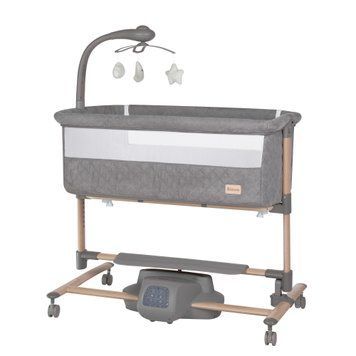 Дитяче ліжечко-гойдалка CARRELLO Bloom CRL-10304 Eos Grey /1/ 113074 фото
