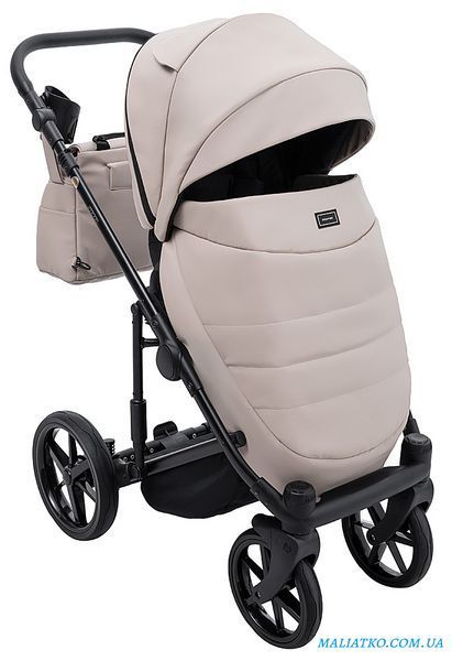 Коляска 2 в 1 Adamex Locco Eco SA-7 латте 1000681028 фото