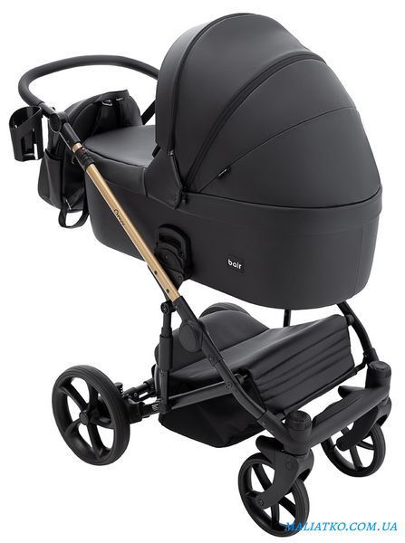 Коляска 2 в 1 Bair Onyx ECO OE-01 чёрный 1000680789 фото