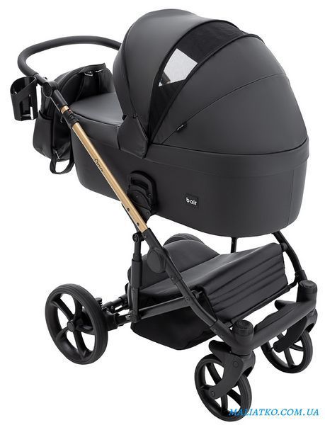 Коляска 2 в 1 Bair Onyx ECO OE-01 чёрный 1000680789 фото