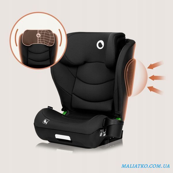 Дитяче автокрісло Lionelo NEAL I-SIZE BLACK CARBON 108911996 фото