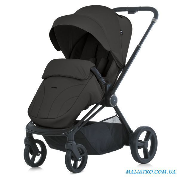 Коляска універсальна 2в1 ME 1091-1 PERSONA Total Black 310601 фото