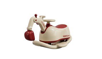 Каталка-толокар Beruty Excavator beige/red 7498 фото