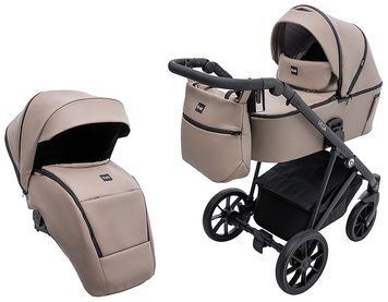 Коляска 2 в 1 Bair Vega ECO VE-04 капучино 1000681067 фото