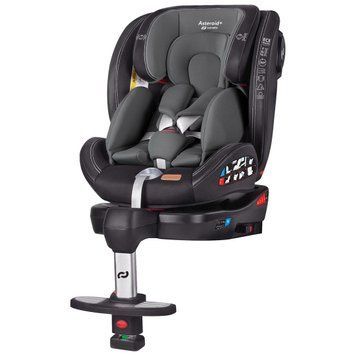 Автокрісло CARRELLO Asteroid+ CRL-15801 Shale Grey 0+1/2/3 ISOFIX з поворотом та опорною стійкою /1/ 103240 фото