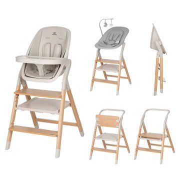 Стілець для годування CARRELLO Ergo CRL-16701 Linen Beige 108987 фото