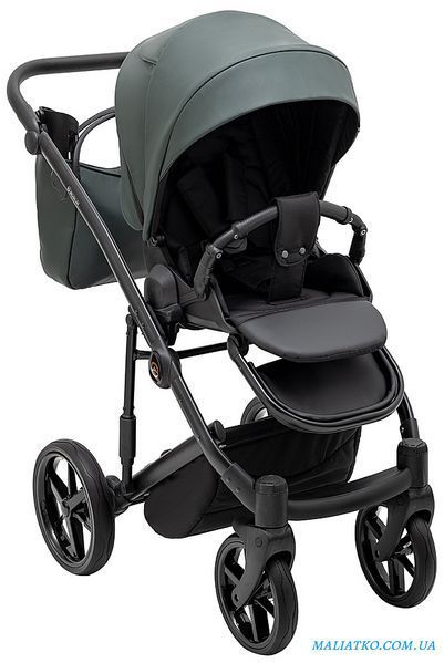 Коляска 2 в 1 Adamex Mobi Air Thermo New ECO SA-29 темно-зеленый 1000681687 фото