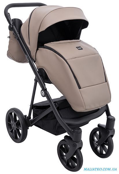 Коляска 2 в 1 Bair Vega ECO VE-04 капучино 1000681067 фото