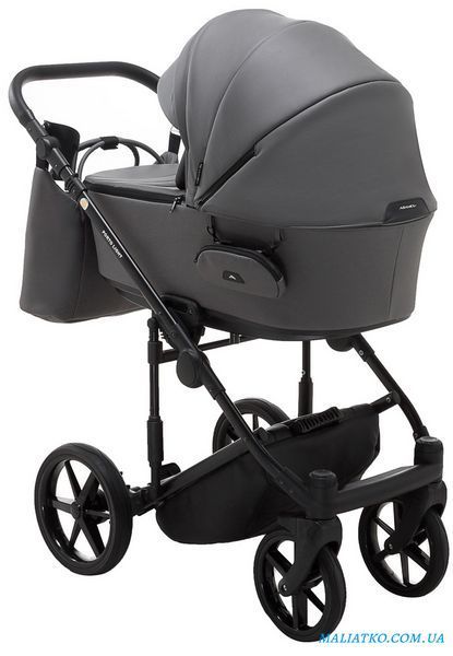 Коляска 2 в 1 Adamex Porto Light ECO SA-4 темно-серый 1000625715 фото