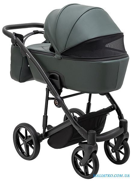 Коляска 2 в 1 Adamex Mobi Air Thermo New ECO SA-29 темно-зеленый 1000681687 фото