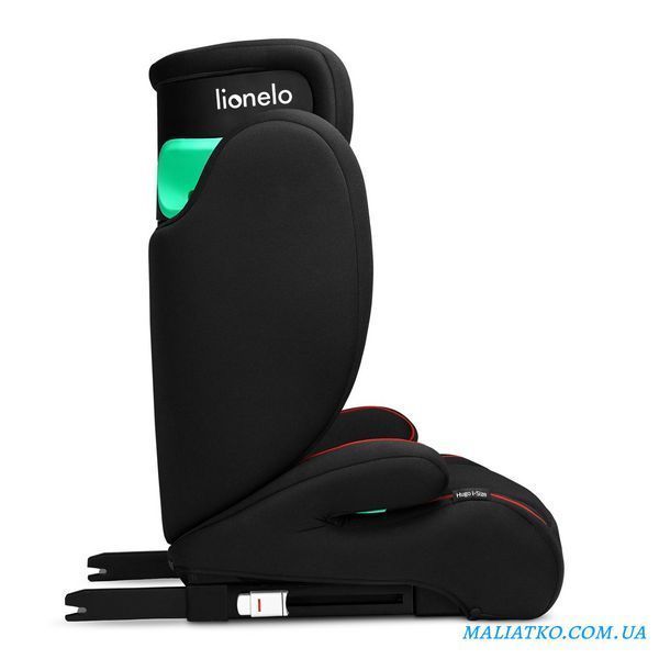 Дитяче автокрісло Lionelo HUGO I-SIZE SPOTY BLACK RED 74143642 фото
