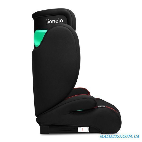 Дитяче автокрісло Lionelo HUGO I-SIZE SPOTY BLACK RED 74143642 фото