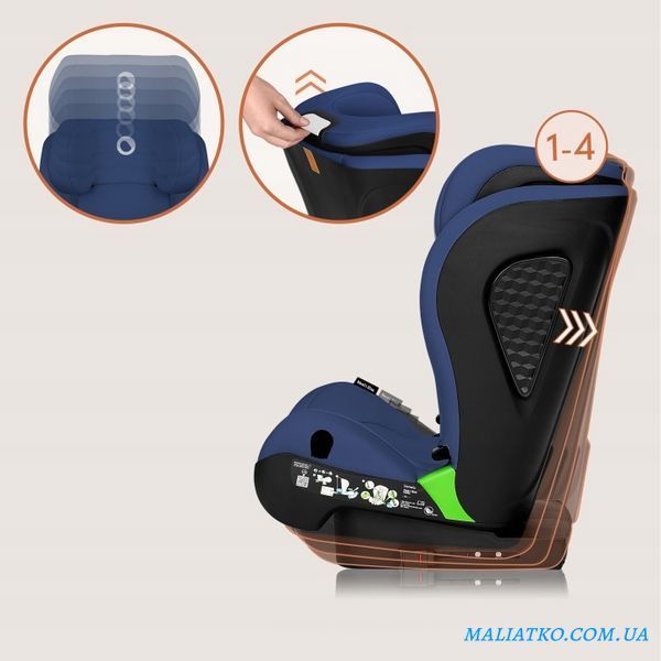 Дитяче автокрісло Lionelo NEAL I-SIZE BLUE NAVY 108912257 фото