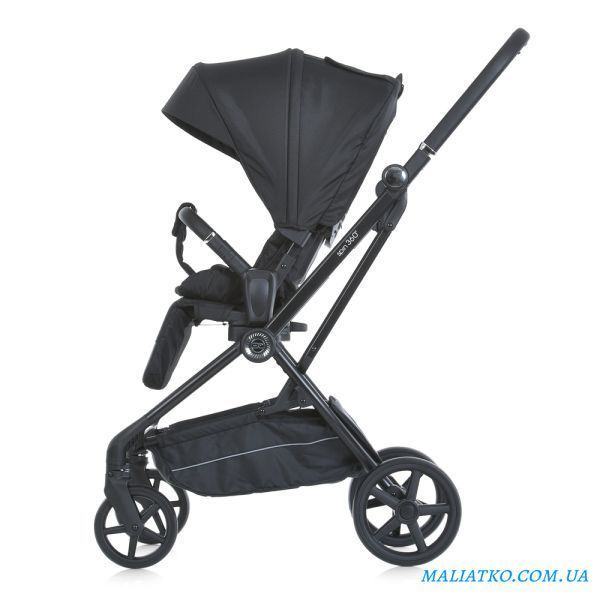 Коляска дитяча ME 1138 SPIN 360 Black 292276 фото