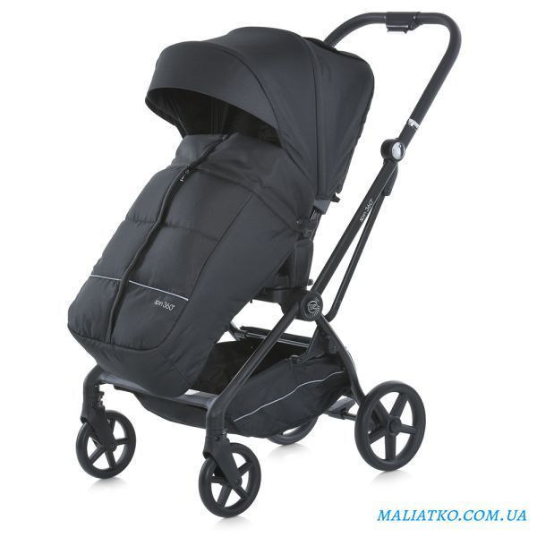 Коляска дитяча ME 1138 SPIN 360 Black 292276 фото