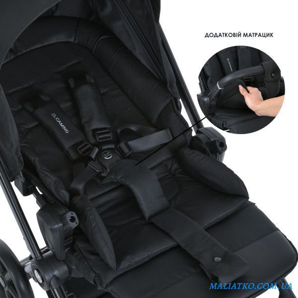 Коляска дитяча ME 1138 SPIN 360 Black 292276 фото