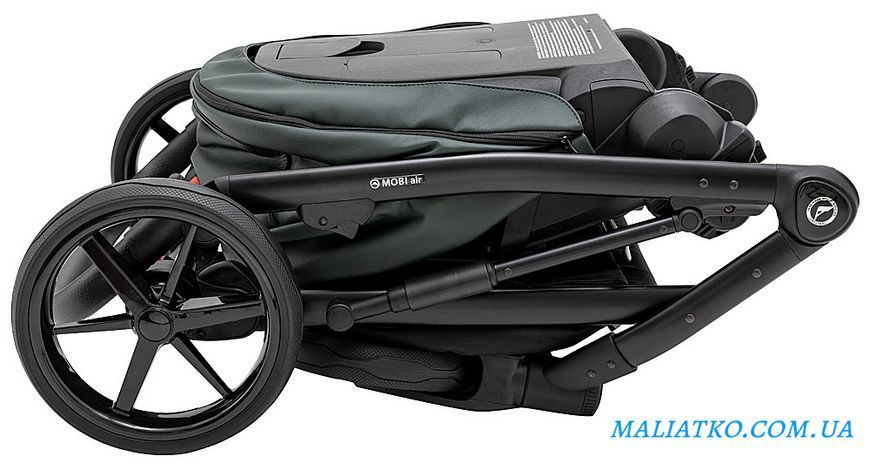 Коляска 2 в 1 Adamex Mobi Air Thermo New ECO SA-29 темно-зеленый 1000681687 фото