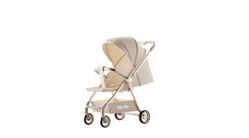 Дитяча прогулянкова коляска для подорожей Beruty Lux beige/gold 7515 фото