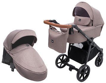 Коляска 2 в 1 Bair Palermo BP-44 капучино 1000681075 фото