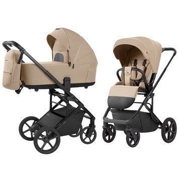 Коляска універсальна CARRELLO Alfa CRL-6522 (2in1) Natural Beige /1/ 108915 фото